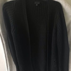 2/$10Torrid long black Cardigan size 0 or 12 Large